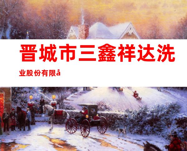 晋城市三鑫祥达洗业股份有限公司